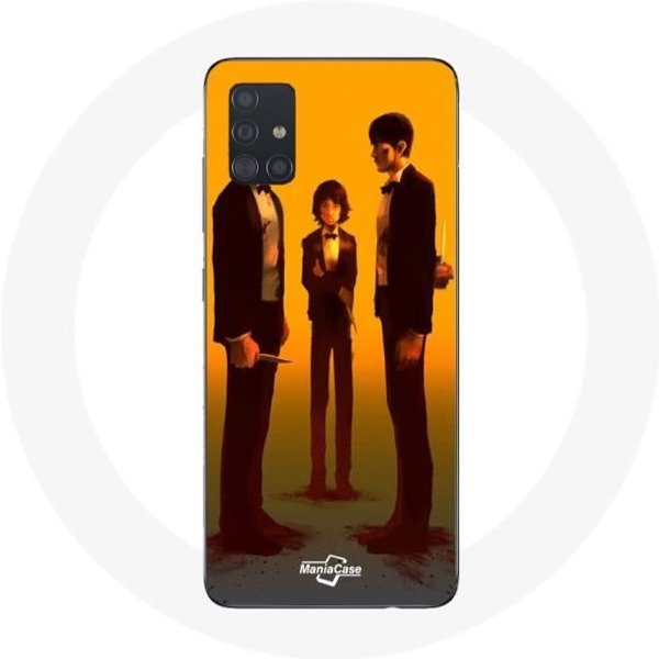 Funda Samsung Galaxy A51 Squid Game Seong Gi Hun Cho Sang Woo Y Kang Sae Byeok Episodio 9-image