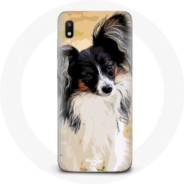 Funda Para Samsung Galaxy A10 Spaniel Continental Enano Mariposa Raza De Perros-image