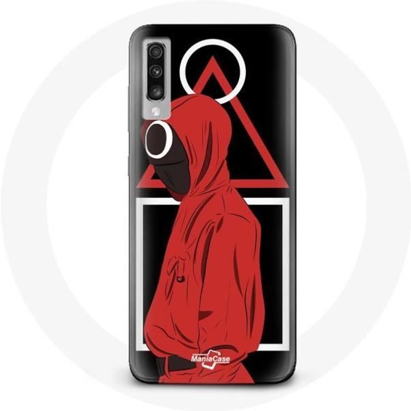 Funda - El Juego Del Calamar - Samsung Galaxy A70 - Flexible - Negro - ProteccióN Negro-image