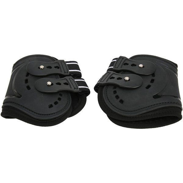 Botas Para Las Patas Traseras De Caballo Transpirables Resistentes A Los Impactos Ajustables Antideslizantes Ligeras Protector De Menudillo Para Caballo M(315 X 180Mm / 12.4 X 7.09In)-image