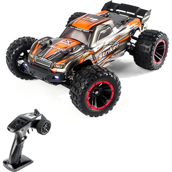 SamochóD Zdalnie Sterowany, 1:14 4WD 2,4 Ghz Zdalnie Sterowana CiężAróWka 75 Km/H Szybki Pojazd Terenowy Zabawka 2 Battery-image