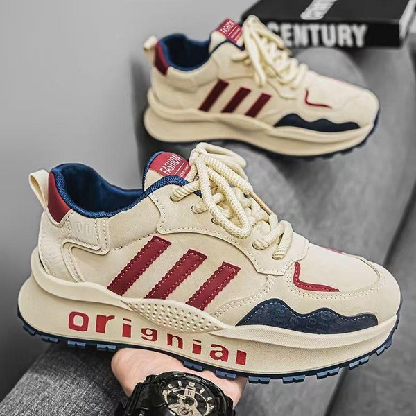 Zapatos De Hombre Retro Zapatos De Papá Primavera Nuevo Zapatos Casuales CóModos Transpirables Zapatos Deportivos Zapatos De Running Ultraligeros Para Hombre 44 Gray-image