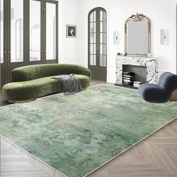 Nowoczesny Zielony Dywan Abstrakcyjny 200X300 AntypośLizgowy Dywanik Do Salonu ŁAtwy Do Czyszczenia DużA Mata PodłOgowa Do Sypialni Prosta Dekoracja 160*230Cm-image