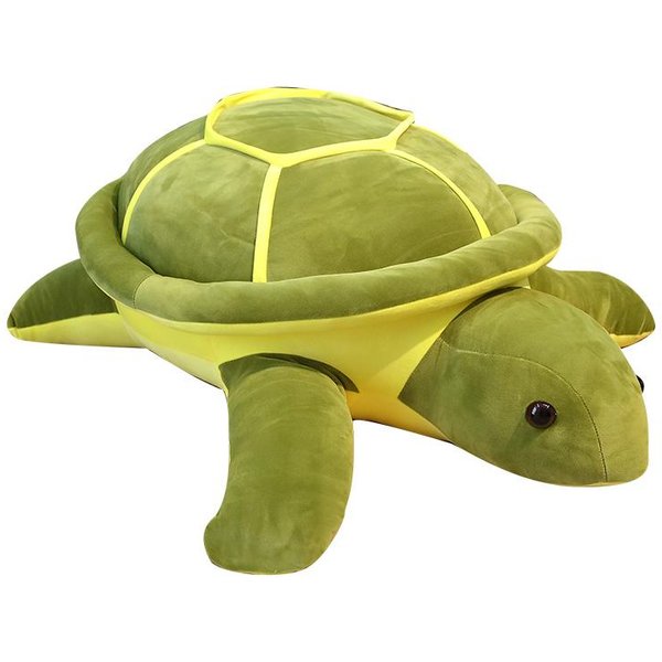 Juguete De Peluche De Tortuga Kawaii Relleno Animal Suave Almohada CojíN De Tortuga Marina DecoracióN Del Hogar Regalo De CumpleañOs Para NiñOs NiñAs-image