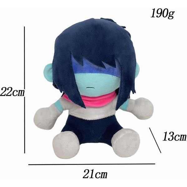 22 Cm Urocza Pikselowa Gra Seria Deltarune Kawaii Pluszowa Zabawka Kreatywność KreskóWka Postać Kirs MięKka Pluszowa Zabawka Prezent Urodzinowy Dla MężCzyzn I Kobiet 22Cm-image
