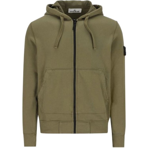 Stone Island Bluza Z Kapturem I Naszywką Z Logo, Z DłUgim RęKawem, MęSka L1S156100061S0051-V005G L-image