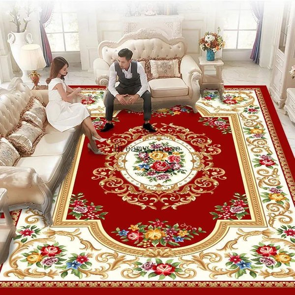 Europejskie Luksusowe Dywany Do Salonu 200X300 Dekoracja Domu Dywany Na Dużą Powierzchnię Dekor Sypialni Dywan Do Salonu Zmywalne Maty PodłOgowe 40X60Cm Door Mat-image
