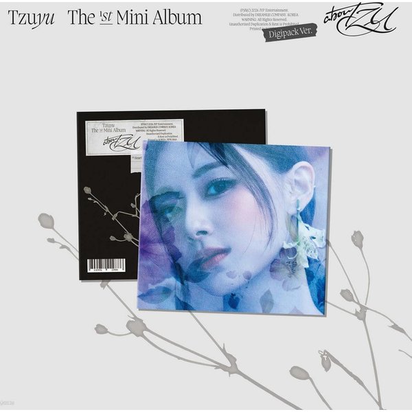 Tzuyu (Dwa Razy) - Aboutzu / Pierwszy Minialbum (Digipack Wer.) Digipack Ver. Gray-image