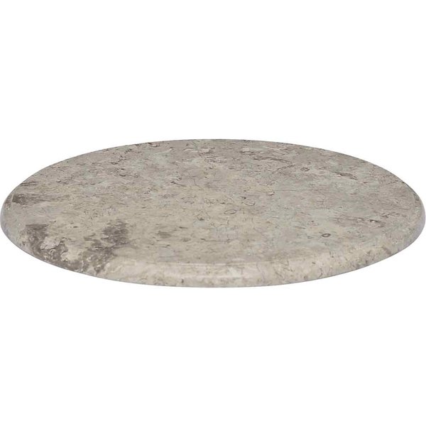 Vidaxl Tablero De Mesa, Gris, Ø50 X 2,5 Cm, MáRmol-image