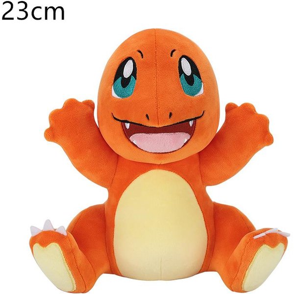 Peluche AutéNtico De PokéMon Juguete Bulbasaur MuñEco Kawaii Squirtle Charmander Almohada Rellena Regalo De CumpleañOs Para NiñOs-image