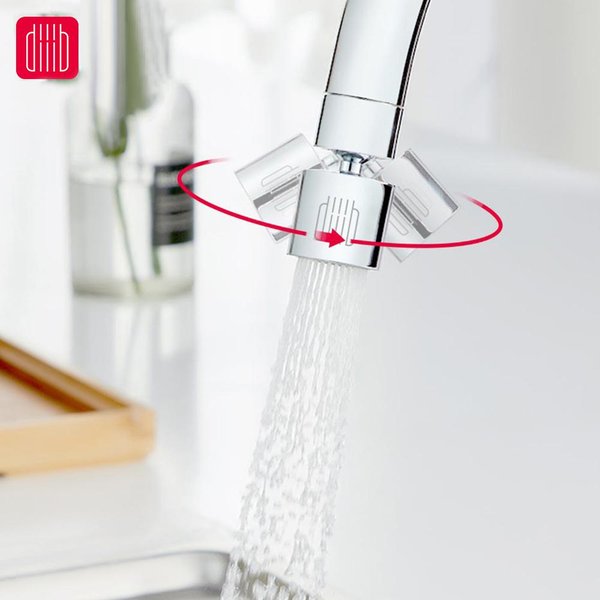 Grifo De Cocina Aireador Grifo De Agua Boquilla Burbujeador Filtro De Ahorro De Agua Plata-image