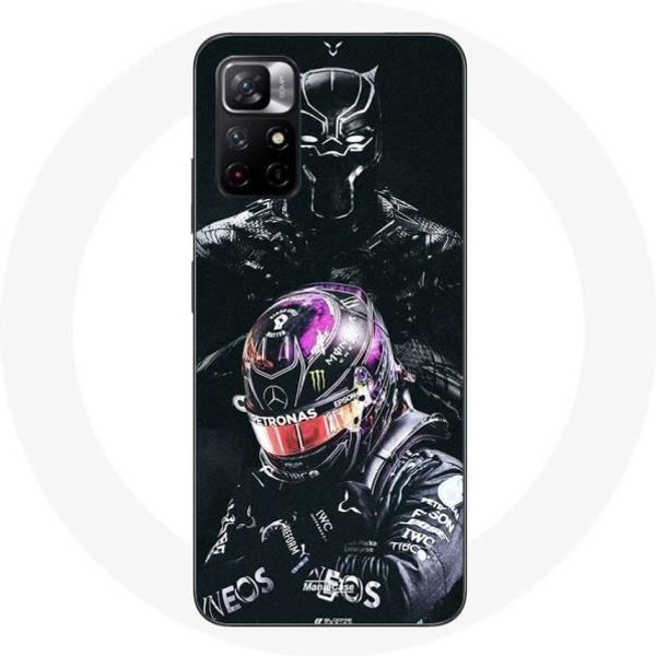Funda - Maniacase - Redmi Note 11 5G - Flexible - Negra - Pantera Negra Negro-image