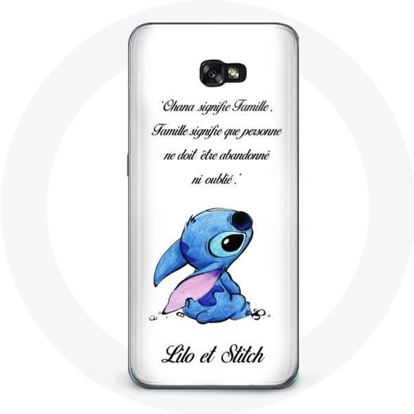 Funda - Maniacase - Samsung Galaxy A3 2017 - Lilo Y Stitch - Flexible - ProteccióN Blanco-image
