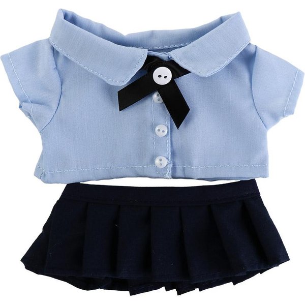 Preppy BawełNiane Ubranka Dla Lalek Ubranka Dla Pluszowej Lalki Idol 20CM Lalka Pluszowe Zabawki Ubrania BawełNiana Lalka StróJ Sukienka-image