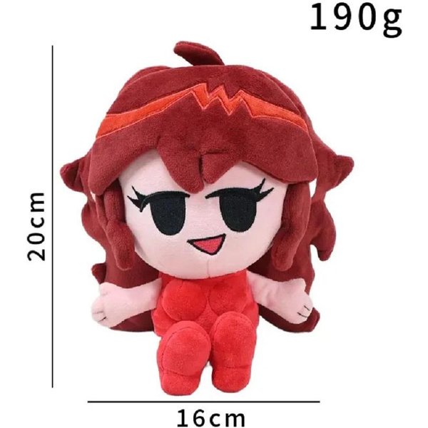 Fnf Nene Pico Darnell Divertidos Peluches MuñEca Colorida Suave Pico Darnell Peluche DecoracióN De Escritorio Linda MuñEca De Peluche Anime Regalo Para Fans 20Cm-24Cm-image