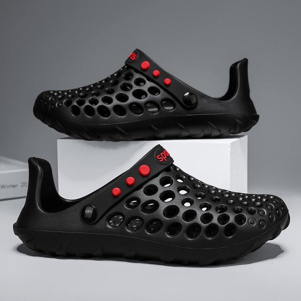 Letnie MęSkie Chodaki SandałY Klapki PlażOwe Na ZewnąTrz MęSkie Buty Codzienne Buty AntypośLizgowe Japonki Rekreacyjne Klapki SandałY Sportowe MęSkie 40 White-image