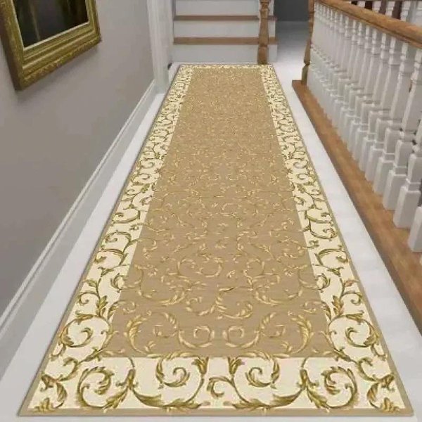 Alfombra De Estilo NóRdico Para Sala De Estar, Alfombras Largas Para Pasillo, Alfombra De Cocina, Felpudo Antideslizante De Franela, Alfombra Para Dormitorio Nacional 40X60Cm-image