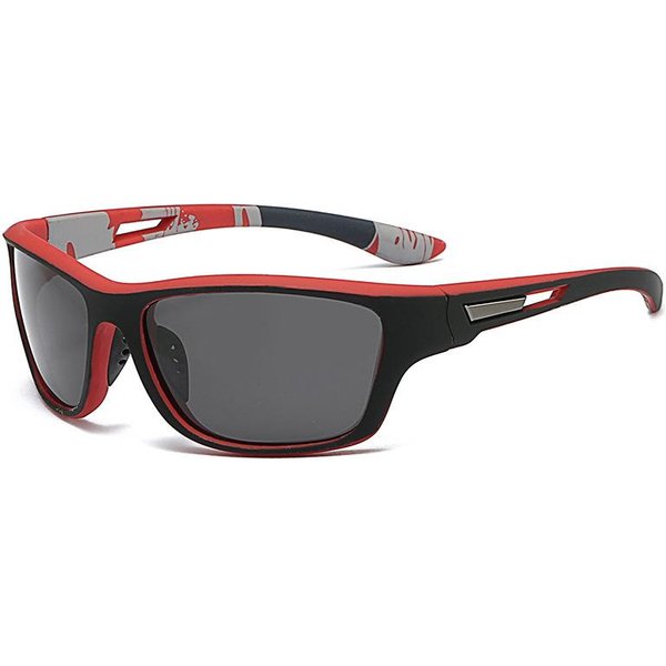 Okulary PrzeciwsłOneczne UV400 Do WęDkowania Dla MężCzyzn Unisex Sportowe Okulary PrzeciwsłOneczne Outdoorowe Do Jazdy Samochodem, Jazdy Konnej, WęDróWek Okulary Ochronne Polarized Black-image