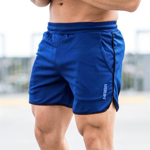 MęSkie Spodenki Do Kulturystyki Fitness MęSkie Letnie SiłOwnie Trening MęSkie OddychająCa Siatka SzybkoschnąCa Odzież Sportowa KróTkie Spodnie PlażOwe Jogger M-image