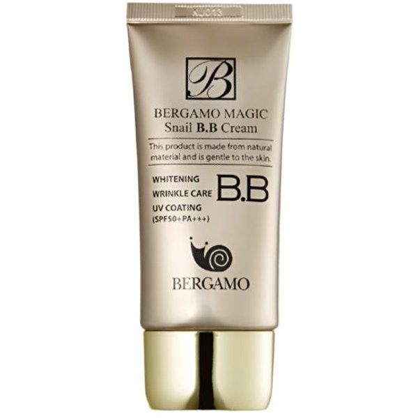 Bergamo Magic Snail BB Krem RozjaśNiająCy & Przeciwzmarszczkowy SPF50+ Pa+++ 50Ml Gray-image