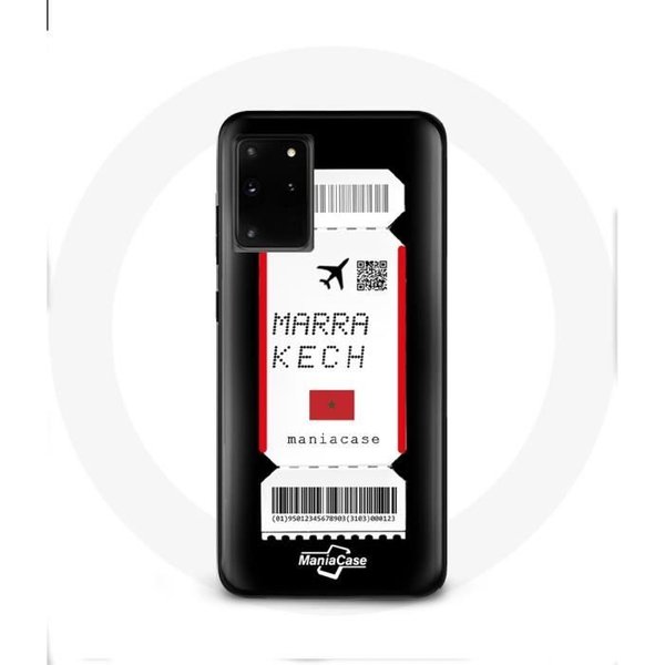 Funda Para Samsung Galaxy S11 Plus Billete De AvióN Marrakech Marruecos-image