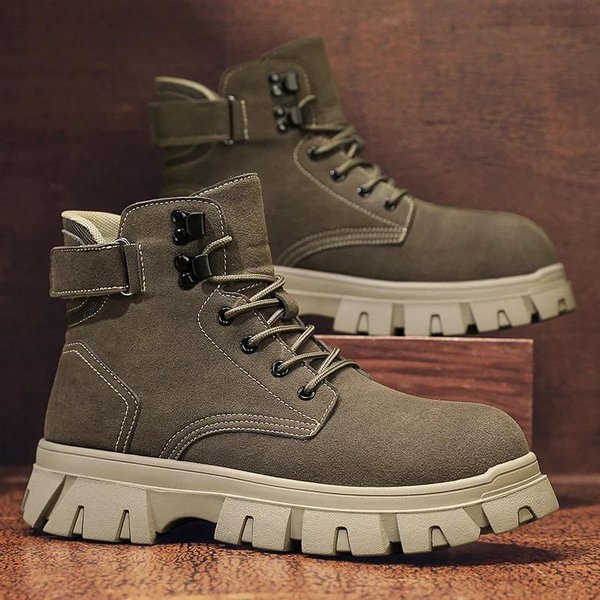 Botas De Hombre Zapatillas De Invierno Nuevas Zapatos CáLidos Para Hombre Impermeables Antideslizantes Zapatillas De Felpa Masculino Zapatos Tenis Botas Zapatillas De Hombre Invierno 46 Brown-image