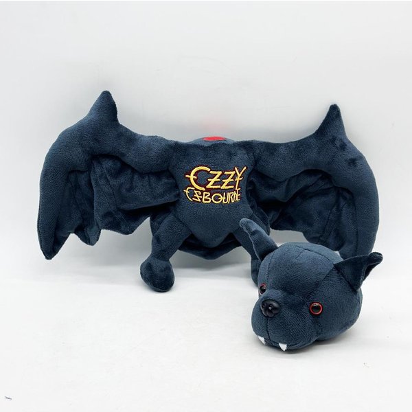 Nowa Pluszowa Poduszka Lalka Nietoperz Ozzy Osbourne 25 Cm Dla ChłOpcóW I DziewcząT Dekoracja ŚWiąTeczna Halloweenowa Prezent ŚWiąTeczny 25Cm-image