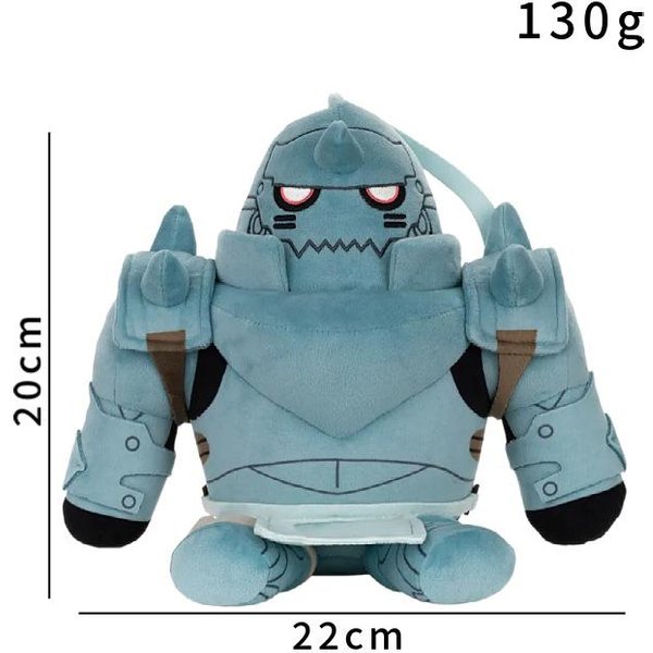 Nuevos Peluches Fullmetal Alchemist De 20 Cm Dibujos Animados Lindos Suaves Rellenos Anime Juego Almohada MuñEcos Para NiñO Regalo De CumpleañOs Navidad-image