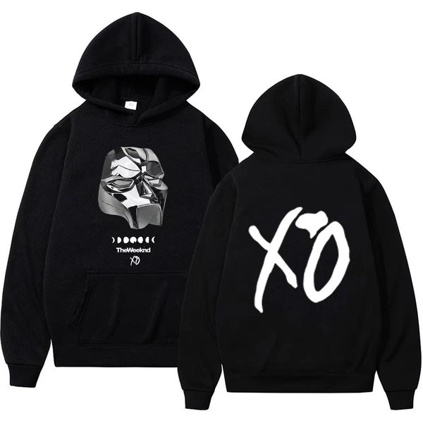 Venta Caliente Sudadera Con Capucha Estampada Del Tour Del ÁLbum 2026 After Hours Til Dawn De The Weeknd Moda Hip-Hop Para Hombre Y Mujer Sudadera Harajuku Hip Hop Punk XL Black-image
