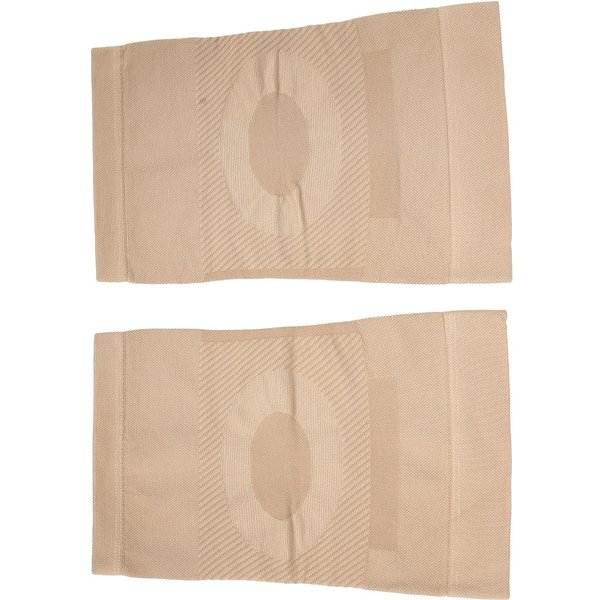 Rodillera Antideslizante Protector De Rodilla Para Correr Deportes CompresióN Rodillera Soporte Manga(3Xl ) XL Beige-image