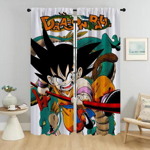 Cortinas De Cocina Dragon Partition Para CáMara Cortinas Elegantes Para HabitacióN 2 Piezas Tul Para Dormitorio Cortinas Blackout Estores SalóN W50Xh70Cmx2Pcs-Cl-image