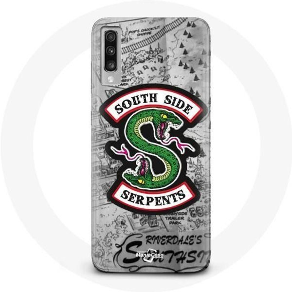 Coque Samsung Galaxy A70 Riverdale South Side Serpents Logo-image