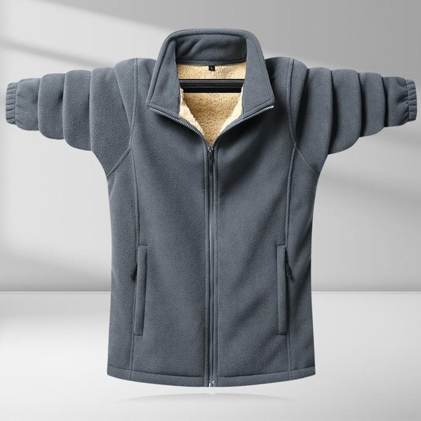 Plus Size 8Xl Bluza Polarowa MęSka CiepłA, Gruba Bluza Jesień Zima MęSka Odzież Jednolity Kolor Xxxxl-image