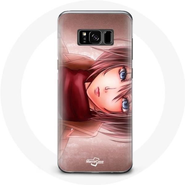 Funda Para Samsung Galaxy S8 Mikasa Ackerman Ataque A Los Titanes Serie Anime JaponéS-image