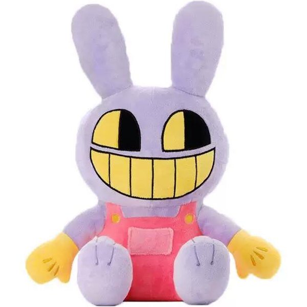 Niesamowity Cyfrowy Cyrk Pluszowy Klaun Ragatha Pomni KreskóWka Jax Lalka Joker Pluszowy MięKki Nadziewany Dekoracja Sofa Na Prezent Dla DorosłYch Gray-image