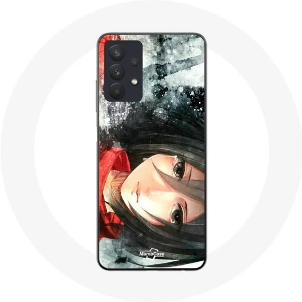 Funda - Maniacase - Samsung Galaxy A32 5G - Flexible - Mikasa Ackerman - Ataque A Los Titanes-image