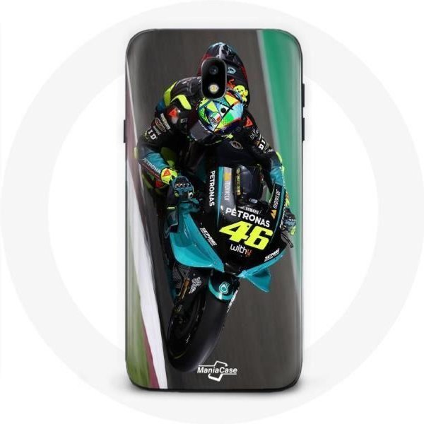 Funda - Valentino Rossi - Samsung Galaxy J7 2017 - Flexible - ProteccióN - Negra-image