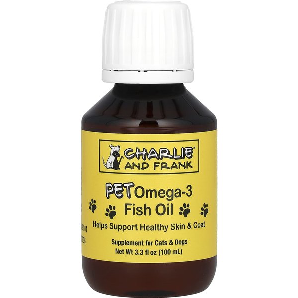 Aceite De Pescado Omega 3 Para Mascotas, Para Gatos Y Perros, 100 Ml (3.3 Fl. Onz.)-image