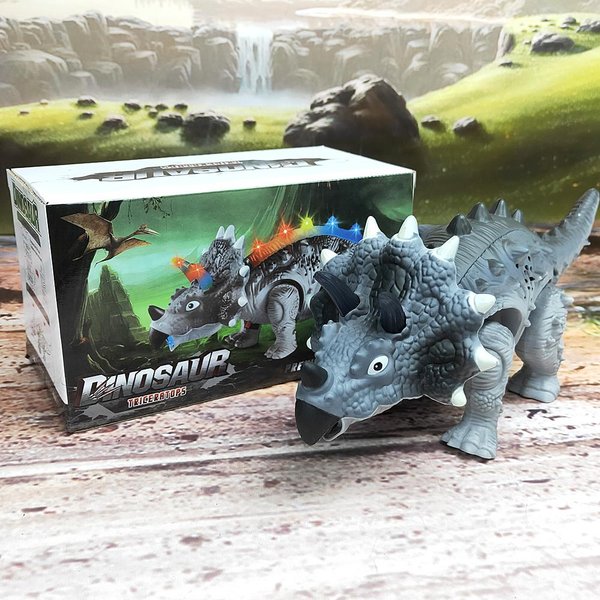 Juguete EléCtrico Interactivo T-Rex Dinosaurio Que Habla Y Camina Para NiñOs Animal Caminante Dino Juguete Regalo-image