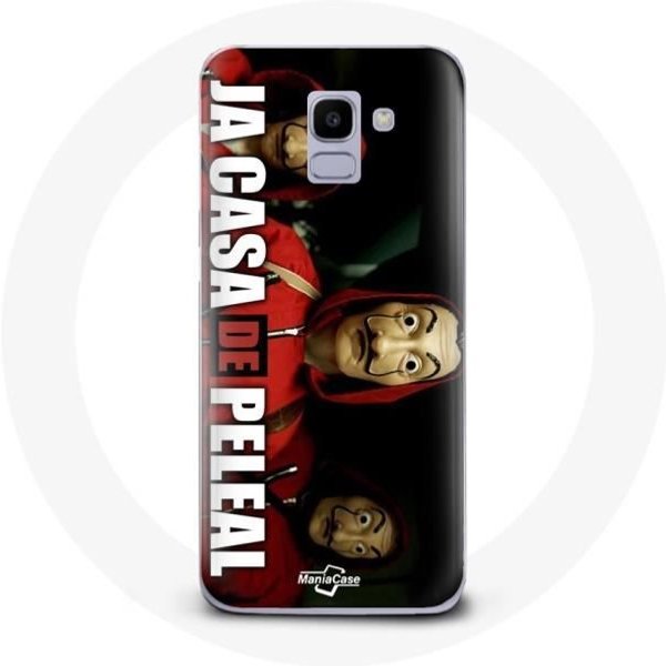Funda Para Samsung Galaxy J6 2018 La Casa De Papel La MáScara Dali-image