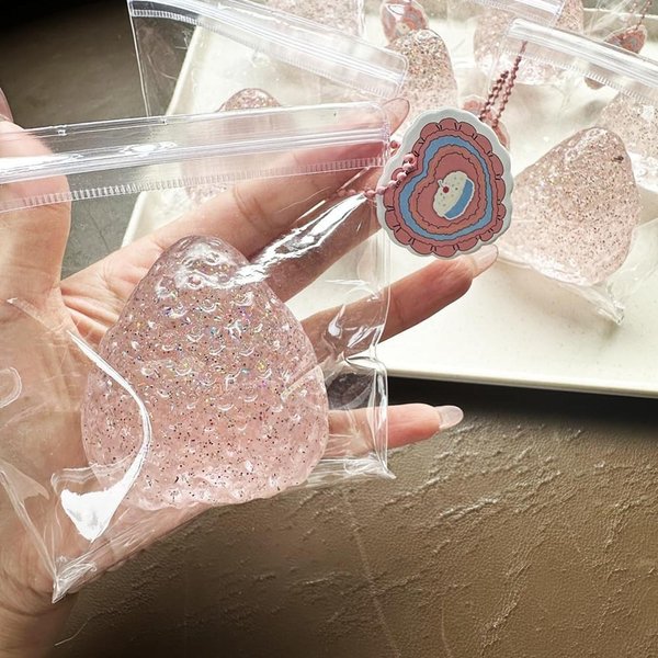 Taba Squishies Truskawka Owocowe Zabawki Do ŚCiskania Kawaii Lepkie Zabawka Antystresowa Fidget Prezent Idealny Dodatek Na Biurko Dla Dzieci DorosłYch-image