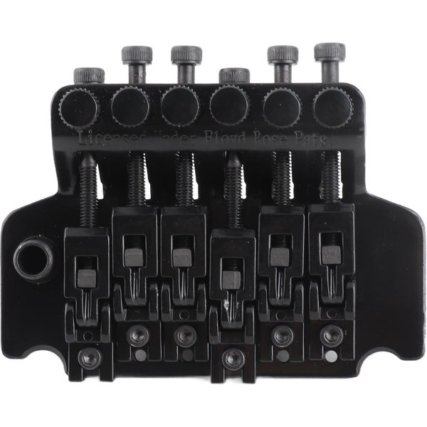System Mostka Tremolo PodwóJny Stabilizator SprężYnowy Do Gitary Elektrycznej Czarny-image