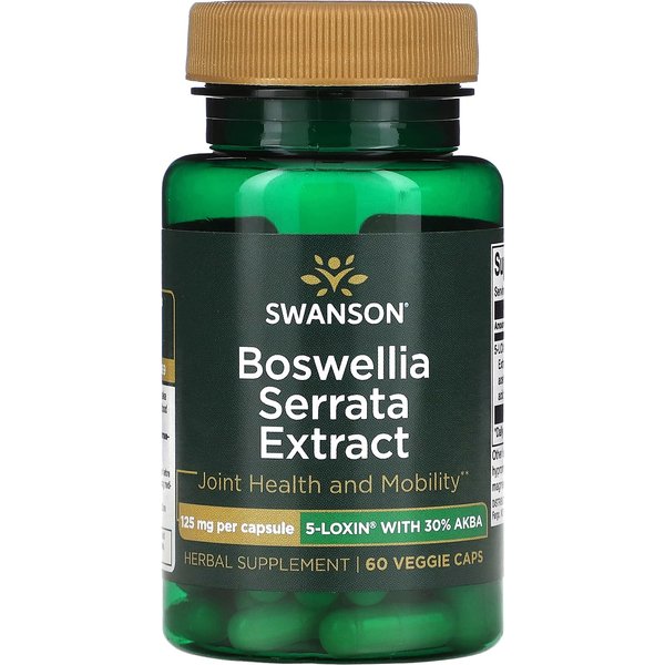 Extracto De Boswellia, 125 Mg, 60 CáPsulas Vegetales-image