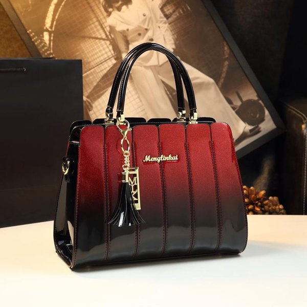 Nowa Luksusowa SkóRzana Torebka Crossbody DużEj PojemnośCi Damska Torba Listonoszka Na Ramię Brown-image