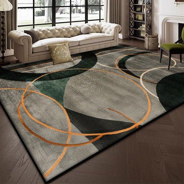 Skandynawskie Abstrakcyjne DużE Dywany Do Salonu Luksusowa Dekoracja Domowa Sofa Puszysty Pluszowy Dywan 200X300Cm Sypialnia AntypośLizgowa MięKka Mata PodłOgowa 100*200Cm-image