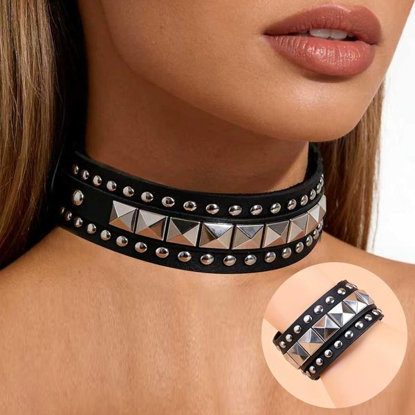 Collares GóTicos Punk, Collares De Moda Rock, Disfraces De Fiesta, Accesorios De JoyeríA, Collares Para Mujer, Regalos Para Fiestas De Halloween-image