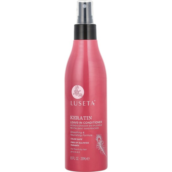 Luseta Beauty, Keratin, OdżYwka Bez SpłUkiwania, Do WłOsóW Cienkich I Suchych, 8,5 Fl Oz (251 Ml) Pink-image