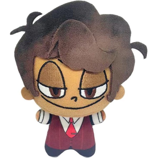 Nowy Nowy Nowy Hazbin Hotel Alastor Fanowski 10Cm BawełNiana Lalka Kawaii Anime Pluszowa Zabawka Prezent Dla FanóW-image