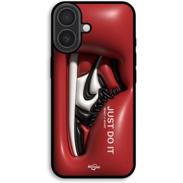 Coque Pour Iphone 17 Air Jordan Iconic Just Do It Maniacase Negro-image