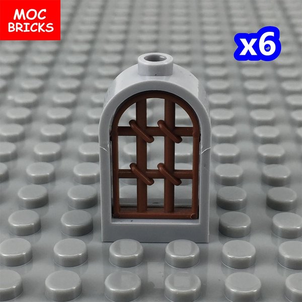 Klocki MOC Miasto Dom Okno 1X2X3 1X2X2 30044 60607 SkłAdane Klocki Edukacyjne Zabawki Dla Dzieci-image